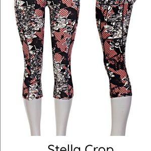 POP FIT 2x crop active wear with pockets